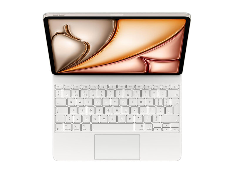 Apple Magic Keyboard for iPad Air M3 13" - White - Tastatur & Folio-Set - Englisch (UK) - Weiss