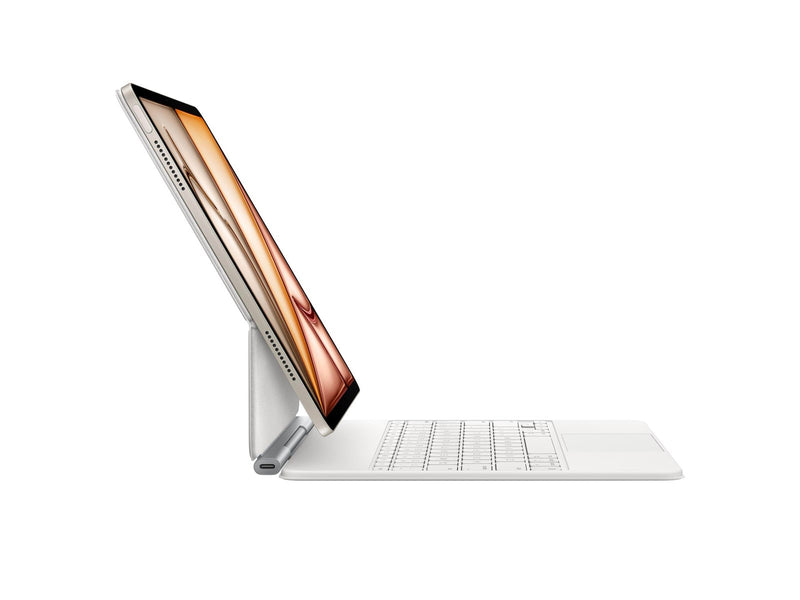 Apple Magic Keyboard for iPad Air M3 13" - White - Tastatur & Folio-Set - Englisch (UK) - Weiss