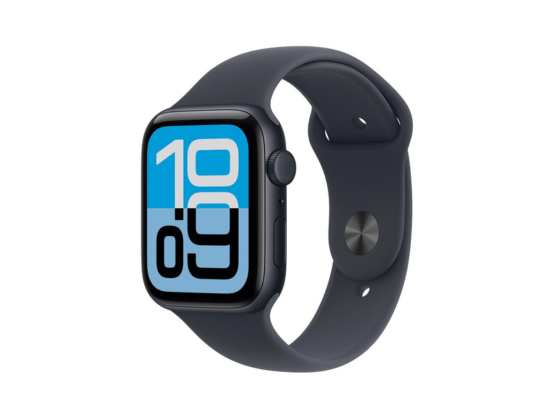 Apple Watch SE 3 GPS + Cellular 44mm Midnight Aluminium Case with Midnight Sport Band - M/L