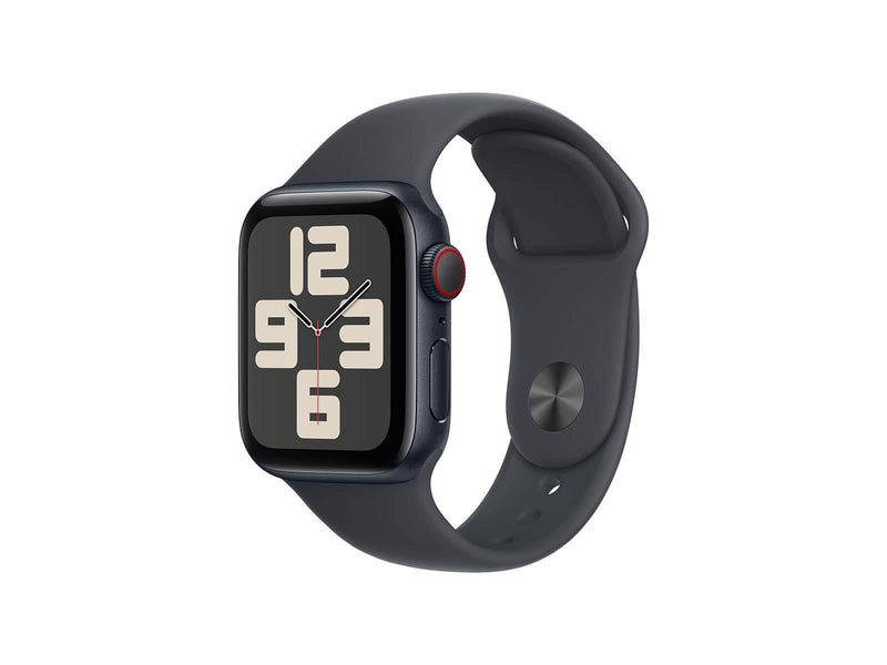 Apple Watch SE 4G (2024) - 40mm - Mitternacht Aluminium - Sportarmband Mitternacht S/M