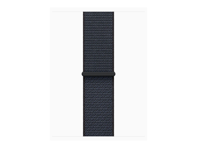 Apple Watch Series 10 GPS - 42mm - Aluminium Diamantschwarz - Sport Loop Tinte