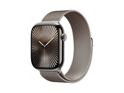 Apple Watch Series 10 GPS + Cellular 46mm - Titanium Case with Milanese Loop - S/M