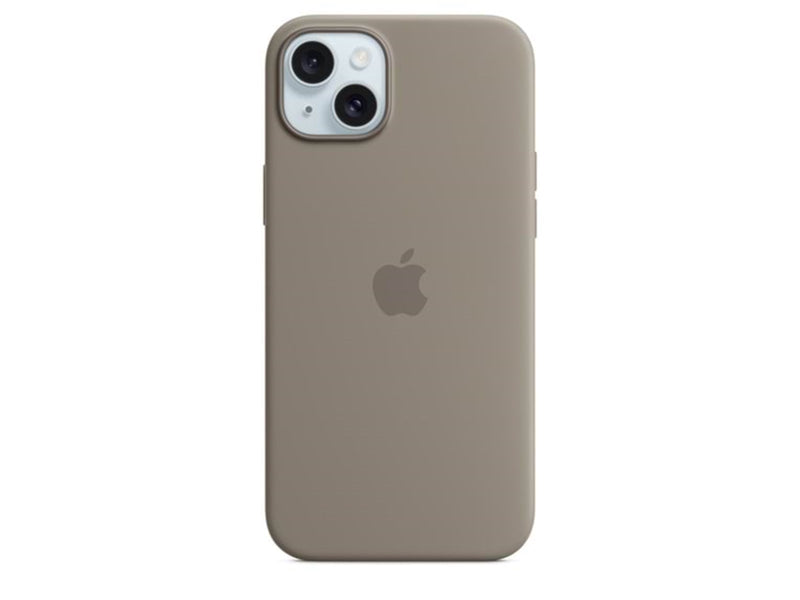 Apple iPhone 15 Plus Silicone Case with MagSafe - Clay