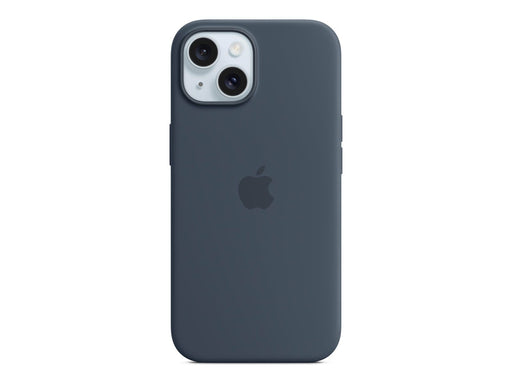 Apple iPhone 15 Silicone Case with MagSafe - Storm Blue