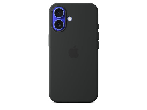 Apple iPhone 16 Silicone Case with MagSafe - Black