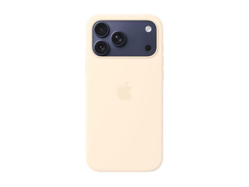 Apple iPhone 17 Pro Max Silicone Case with MagSafe – Vanilla