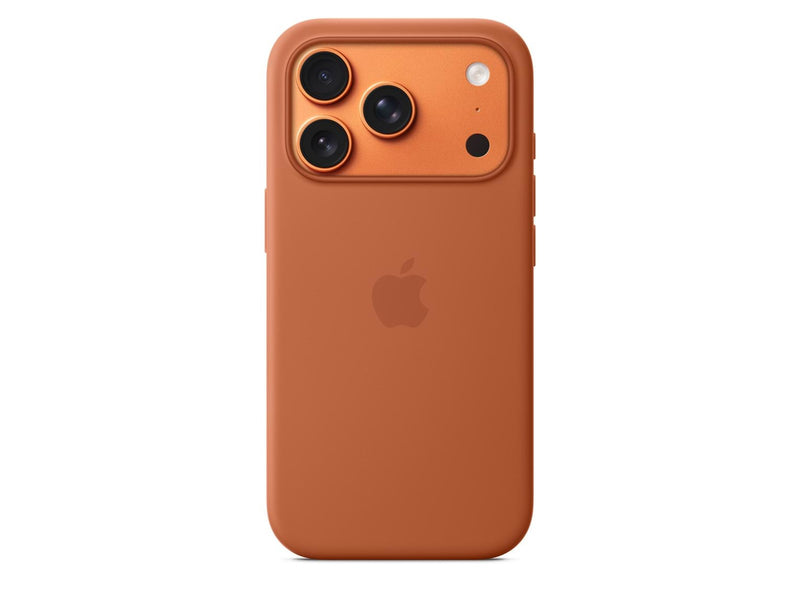 Apple iPhone 17 Pro Silicone Case with MagSafe – Terra Cotta