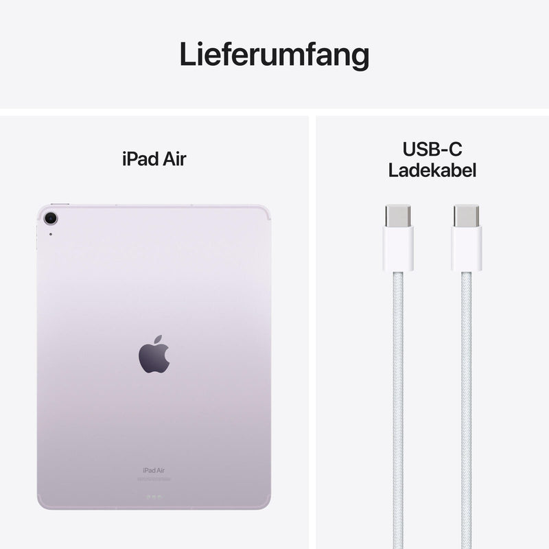 Apple iPad Air 32,78cm (13') Wi-Fi + Cellular 128GB violett