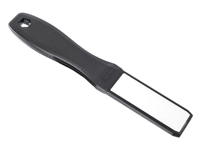 Arcos knife sharpening spatula with 2-sided diamond file