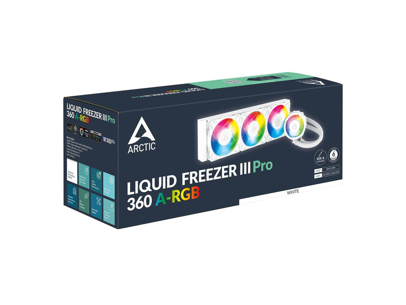 Arctic Liquid Freezer III Pro 360 A-RGB (White) - CPU-Wasserkühlung