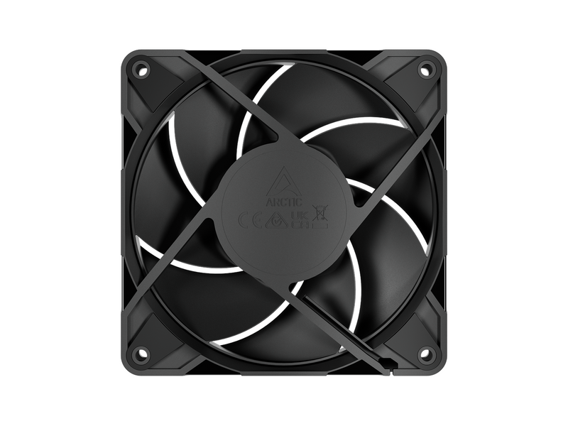 Arctic P12 Pro PST (5-pack) - Gehäuselüfter - 120mm - Schwarz