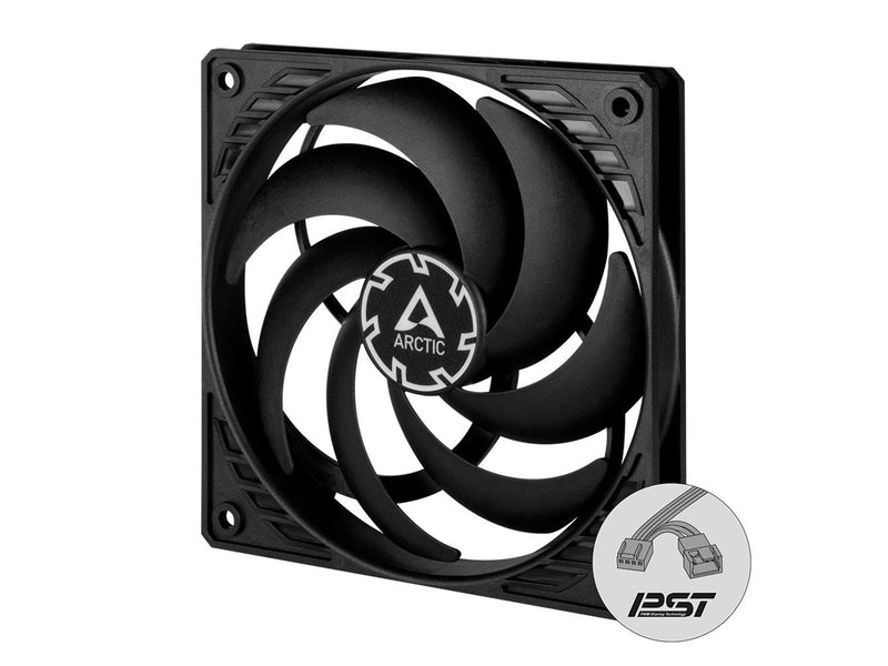 Arctic P12 Slim PWM PST - Gehäuselüfter - 120mm - Schwarz - 23 dBA