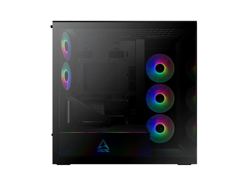 Arctic Xtender VG (Black) - Gehäuse - Miditower - Schwarz