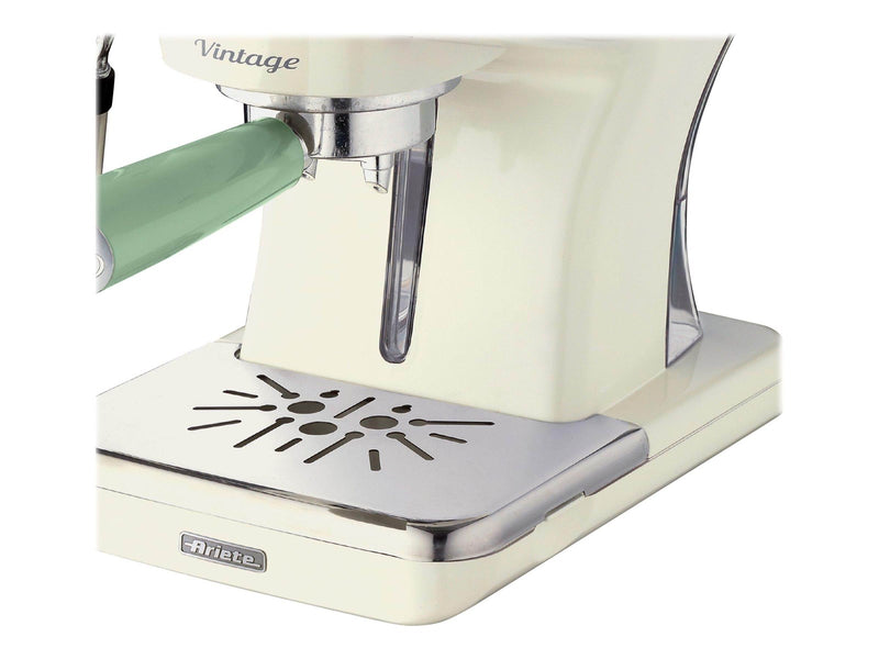 Ariete 1389 Vintage - coffee machine with cappuccinatore - 15 bar - green