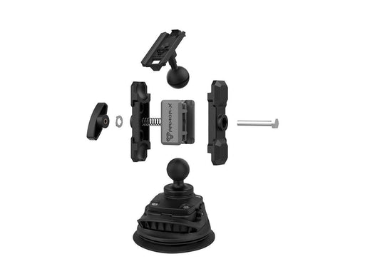 Armor-X - Heavy-Duty Strong Suction Cup Mount | ONE-LOCK for Phone