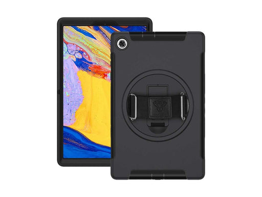 Armor-X Lenovo Tab M10 Plus TB-X606 | Rainproof military grade rugged case with hand str