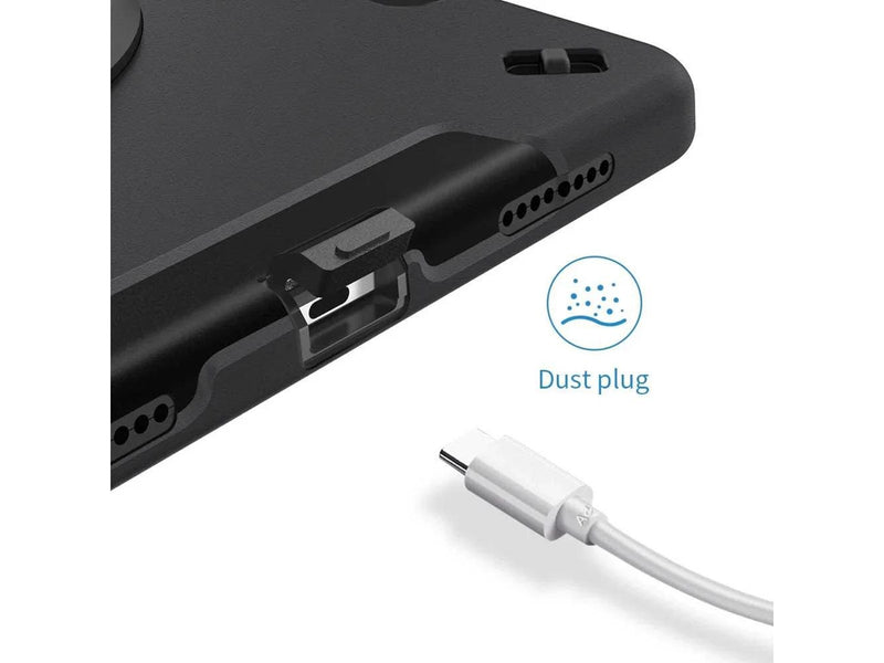 Armor-X Lenovo Tab P12 TB370 | Rainproof military grade rugged case with hand st