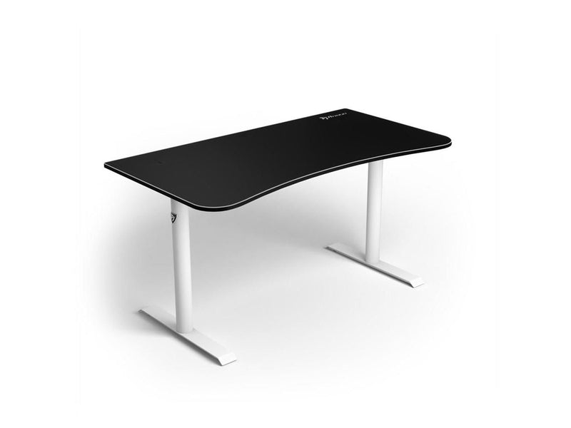 Arozzi Arena Gaming Desk - Medium White Gamer Tisch