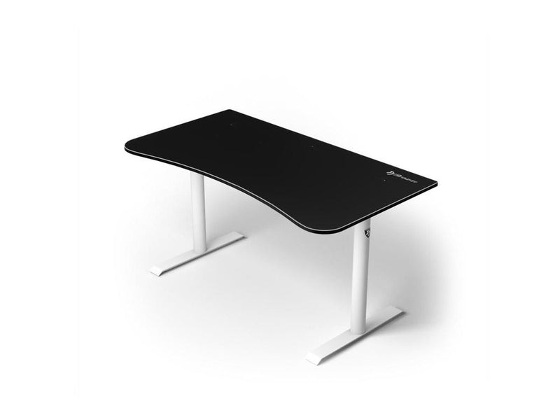 Arozzi Arena Gaming Desk - Medium White Gamer Tisch