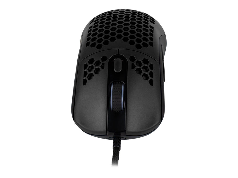 Arozzi Favo - mouse - USB - black - Maus (Schwarz)