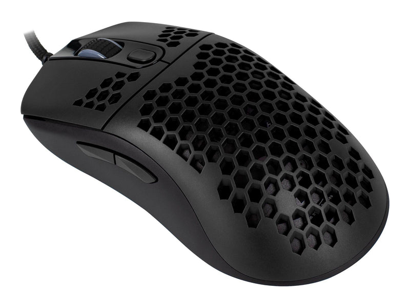 Arozzi Favo - mouse - USB - black - Maus (Schwarz)