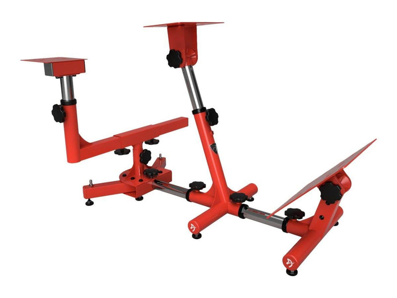 Arozzi Velocità - gaming chair wheel/pedals stand - metal - red Gaming Stuhl Rad / Pedale stehen - Metall