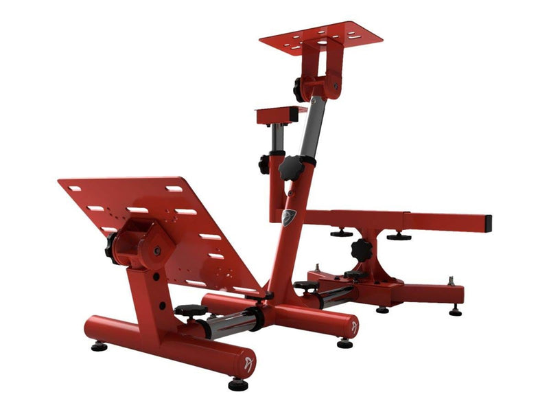 Arozzi Velocità - gaming chair wheel/pedals stand - metal - red Gaming Stuhl Rad / Pedale stehen - Metall
