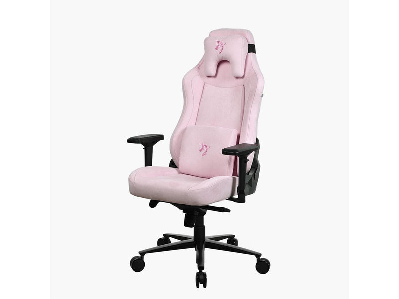 Arozzi Vernazza Supersoft Pink Büro Stuhl - Rosa - Stoff - Bis zu 140 kg