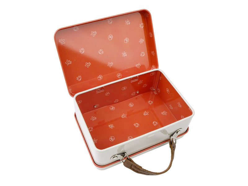 Astrid Lindgren Pippi - Small Tin Suitcase - Cream