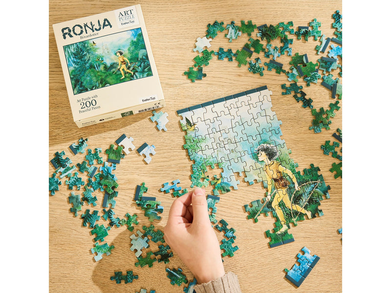 Astrid Lindgren Ronja Røverdatter - Art Puzzle - 200pcs - Ronja