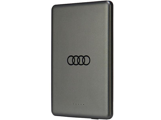 Audi Big Logo MagSafe inductive 15W 5000mAh - Grey - 5000 mAh