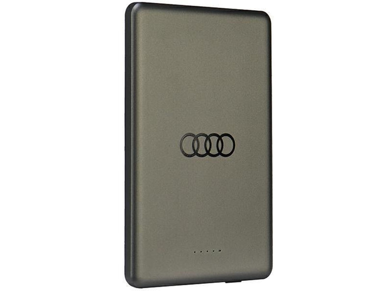 Audi Big Logo MagSafe inductive 15W 5000mAh - Grey - 5000 mAh