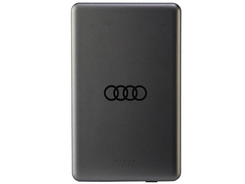 Audi Big Logo MagSafe inductive 15W 5000mAh - Grey - 5000 mAh