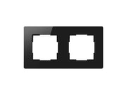 Avatto 2 Socket TS20 Light Switch Frame - Black