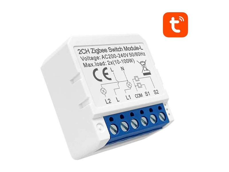 Avatto Smart Switch Module ZigBee LZWSM16-W2 No Neutral TUYA
