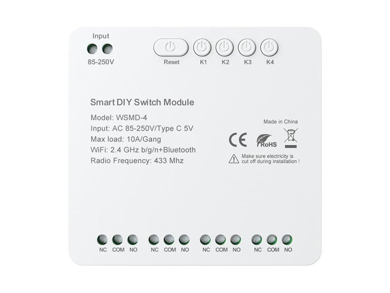 Avatto WSMD‑4 250V Smart Switch Module