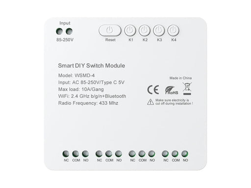 Avatto WSMD‑4 250V Smart Switch Module