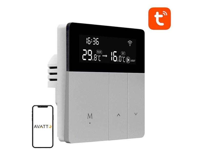 Avatto WT50 smart thermostat water heater 3A WiFi TUYA