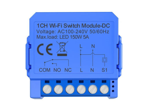 Avatto WiFi Switch 1CH Dry Contact DC - WSM16-DC-1