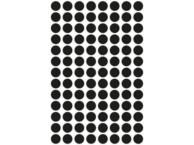 Avery Colour coding dots permanent black