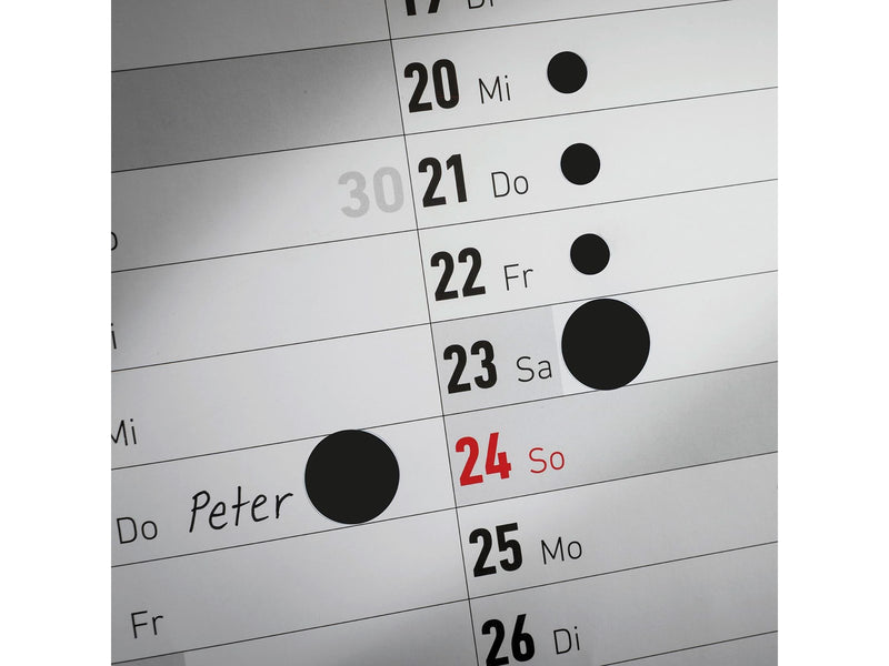 Avery Colour coding dots permanent black