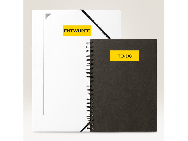 Avery Coloured removable labels yellow