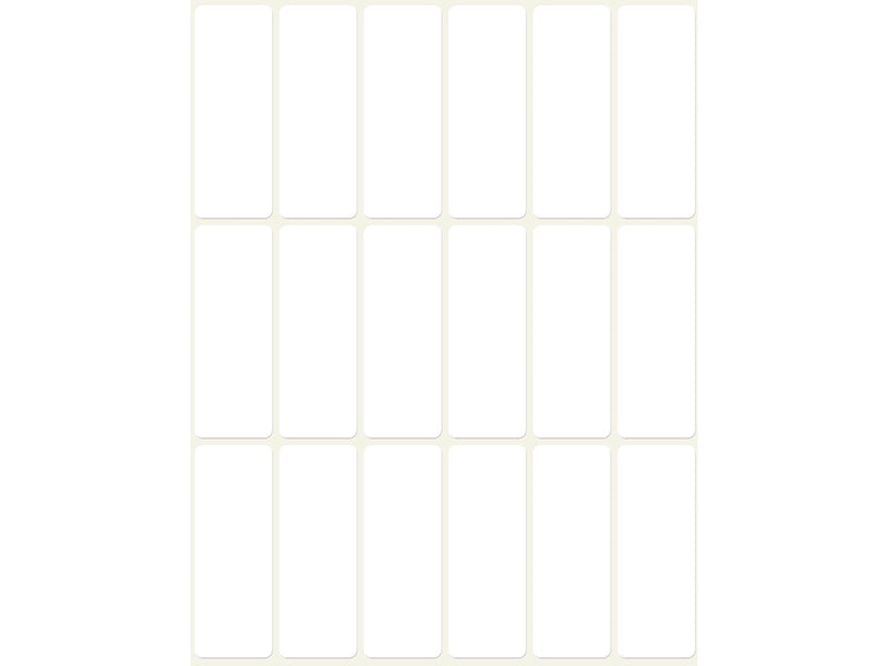 Avery Labels for handwriting permanent white