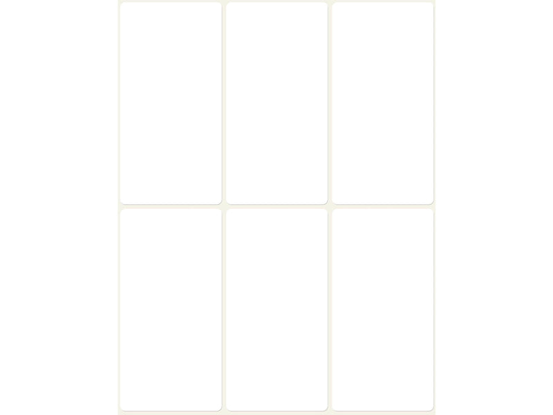 Avery Labels for handwriting permanent white
