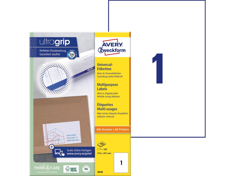 Avery Multipurpose general-use label (UltraGrip)