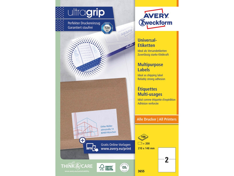 Avery Multipurpose general-use label (UltraGrip)