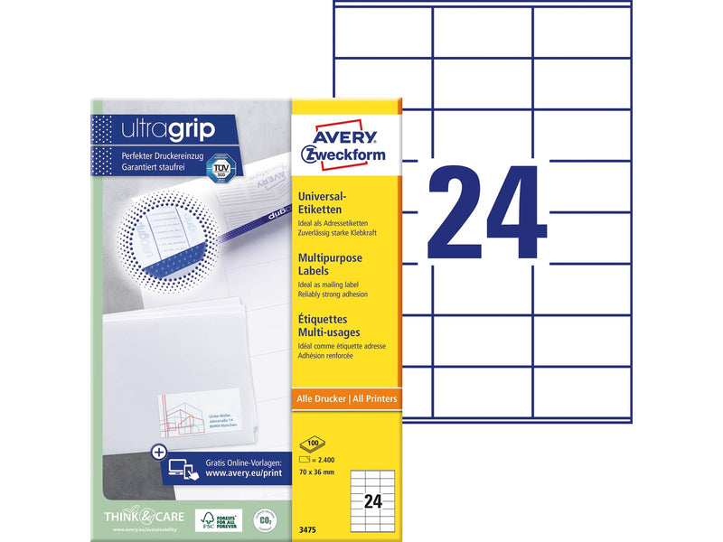 Avery Multipurpose general-use label (UltraGrip)