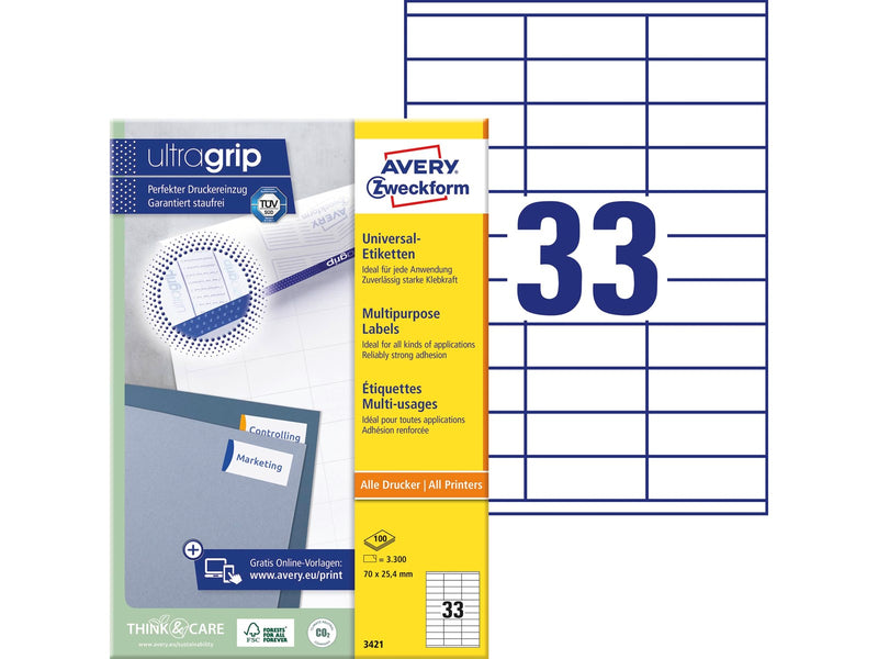 Avery Multipurpose general-use label (UltraGrip)