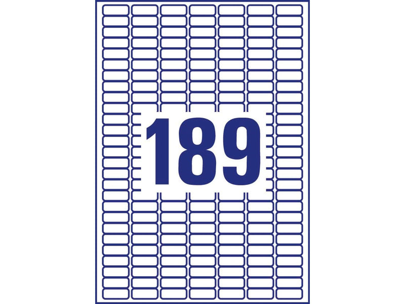Avery Removable labels white