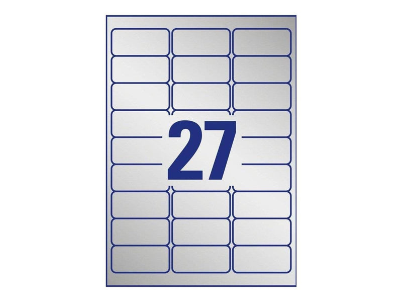 Avery Zweckform Heavy Duty L6011 - labels - matte - 216 label(s) - 63.5 x 29.6 mm - 78 g/m²